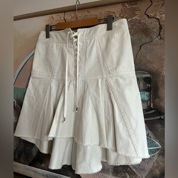 Rugby Ralph Lauren NYC Military Twill Cotton Skirt Size 6 - Picture 3 of 9